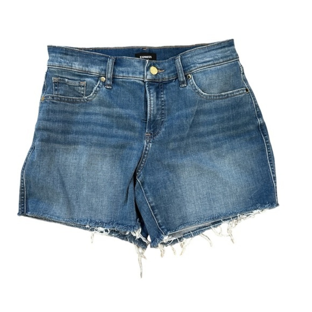 Express Shortie Mid Rise Shorts‎ Size 2
